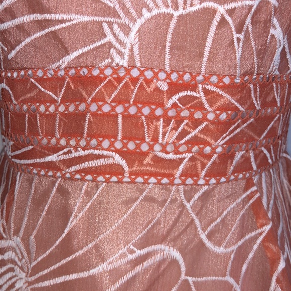 Anthropologie floral tea length dress - Picture 3 of 6